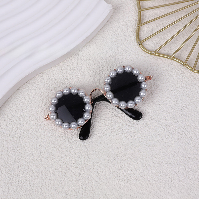 Cat And Dog Pearl Sunglasses