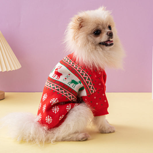 Christmas Dog Sweater