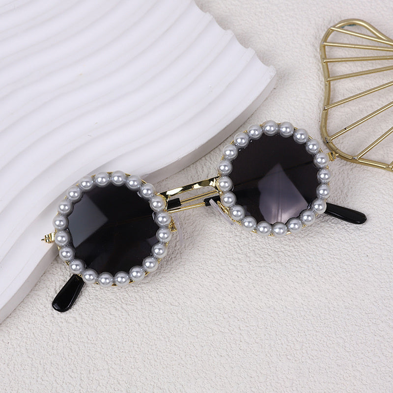 Cat And Dog Pearl Sunglasses